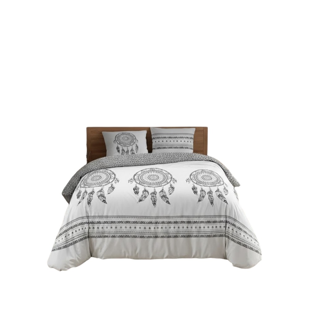 Parure De Lit 220 X 240 Cm Reve Indien