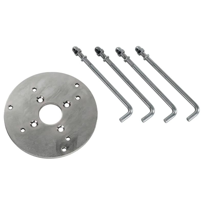 SLV Fixation béton pour borne et luminaire pour socle