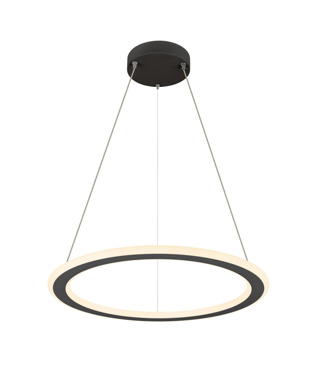 Intérieur One Flat Suspension Simple L180 Cm 2700/3000 K Phase Noir - Slv - 1007855