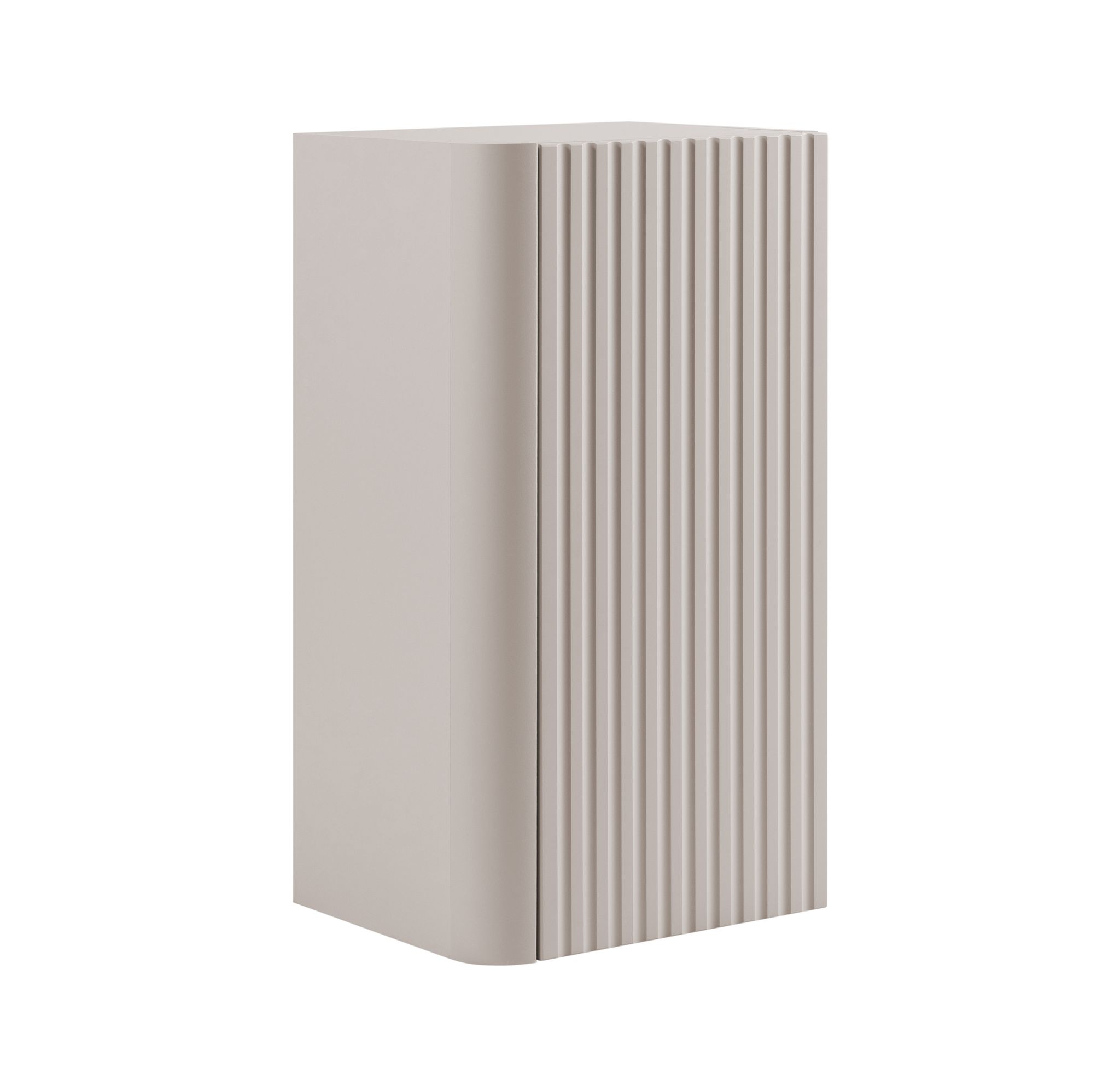 Colonne De Salle De Bain Suspendu 35 Cm, 1 Porte, 3 Étagères, Cachemire, 35 X 30 X 68 Cm