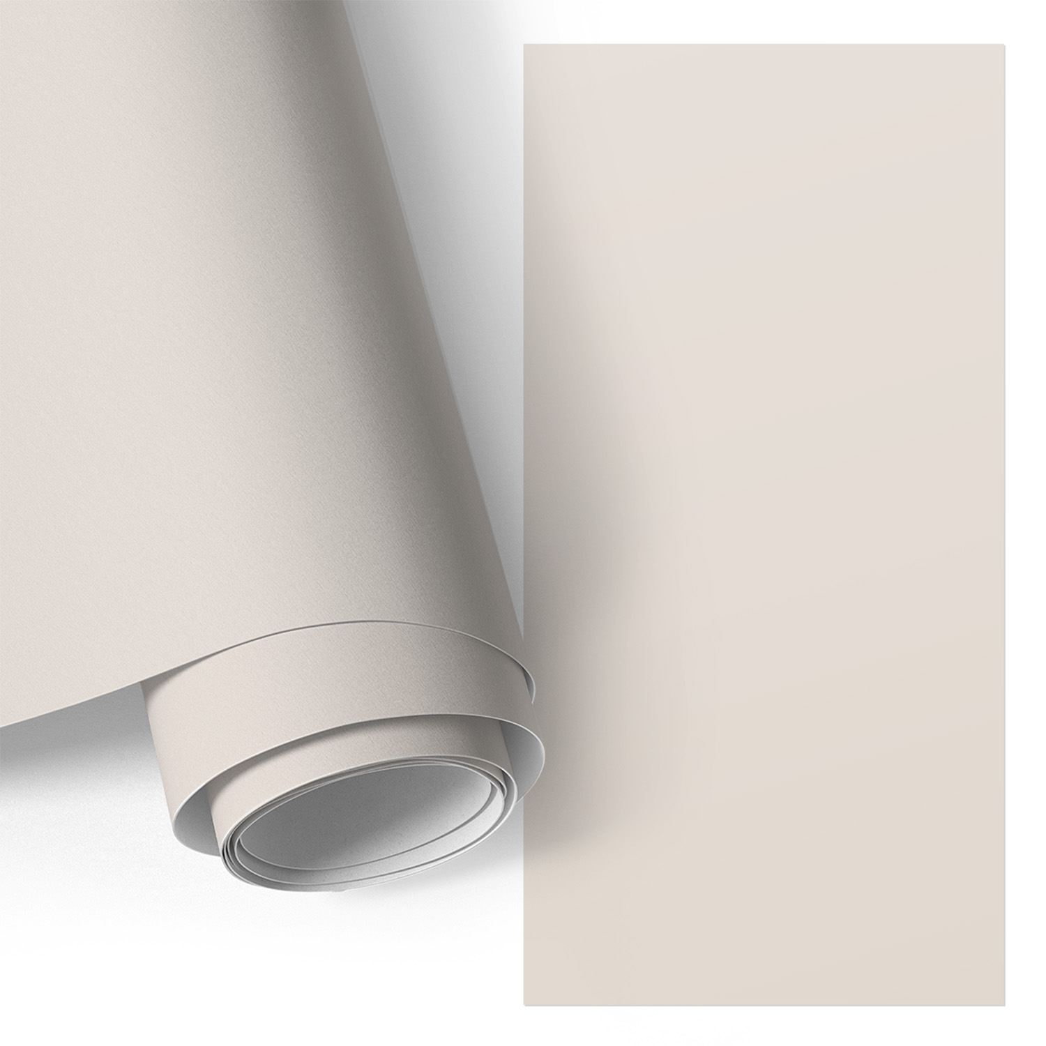 Film Adhesif Autocollant - Design Moderne - Imperméable - Pour Cuisine - Pour Plans De Travail Beige Pierre 65x130 Cm
