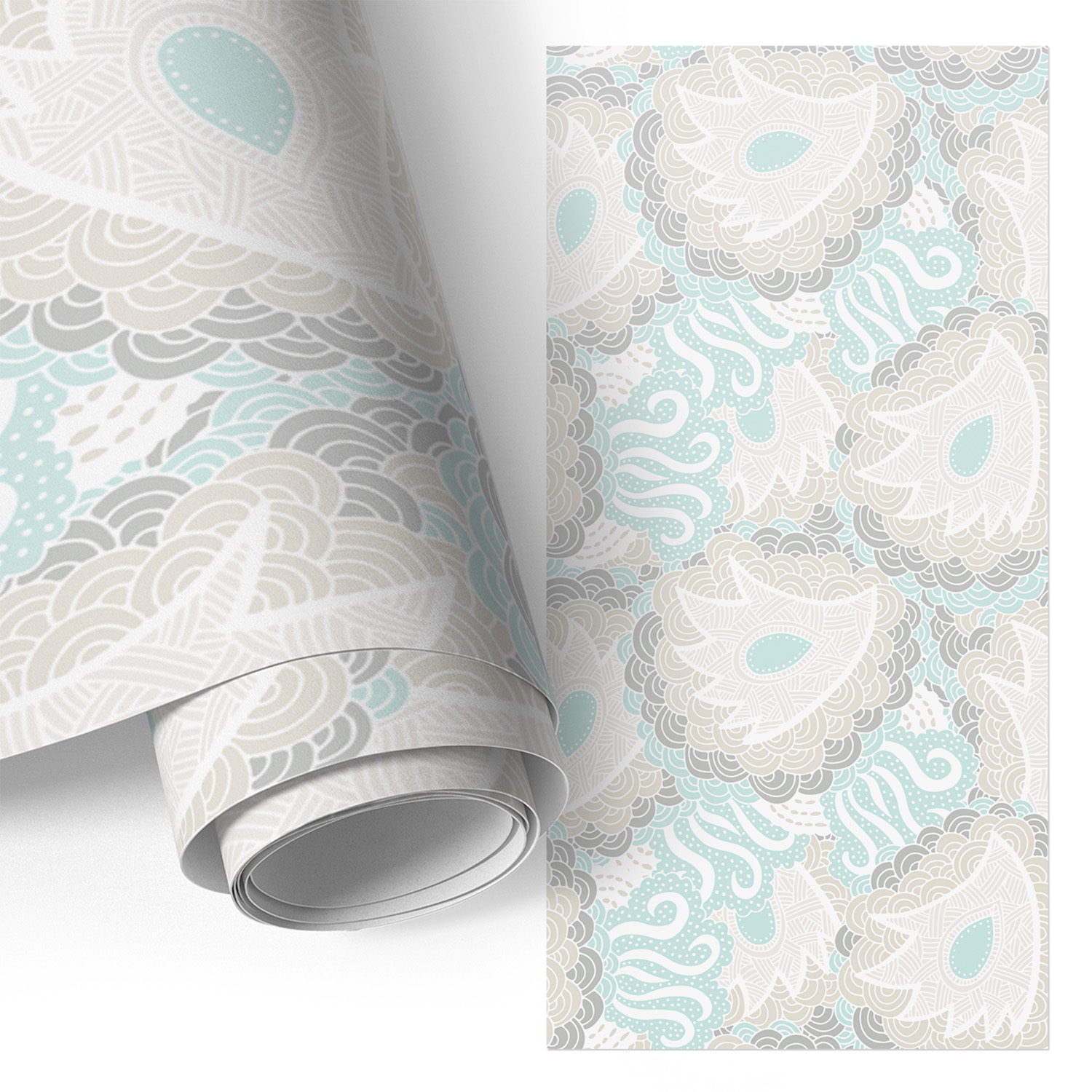 Film Adhesif Autocollant - Design Moderne - Imperméable - Pour Cuisine - Pour Plans De Travail Motifs Organiques 50x100 Cm