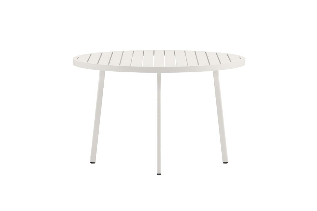 Table De Jardin Ronde "giardini" 120cm Beige