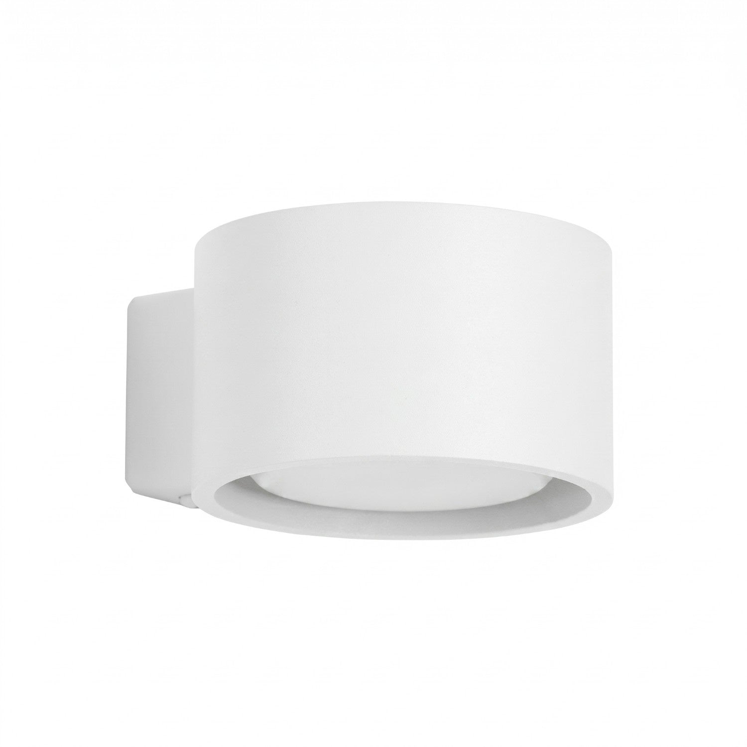 Applique Murale Moderne Ronde Blanche 1xgx53 10w Modo Sollux Lighting