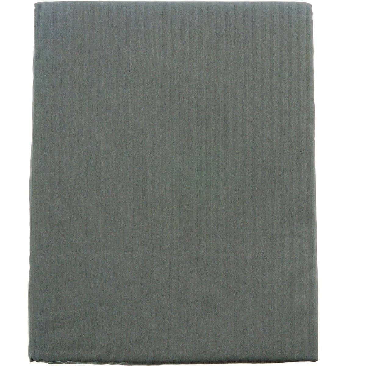 Housse De Couette Satin De Coton Versatin - Gris - 240x260