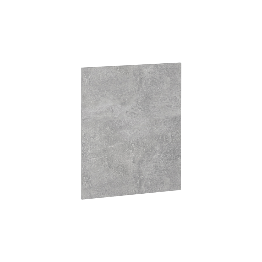 Façade De Cuisine R-line, Béton, 59.6x71.3cm Façade De Meuble Pour Meuble Four Mi-hauteur, Vicco