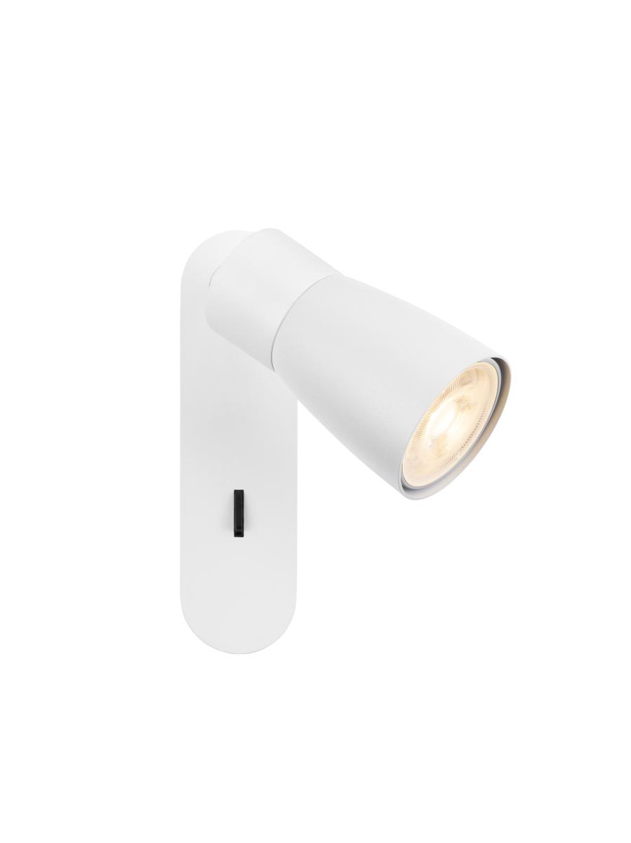 0 Dome Puri 2 Applique Et Plafonnier Cct Rectangulaire 6w Gu10 Blanc - Slv - 1008306