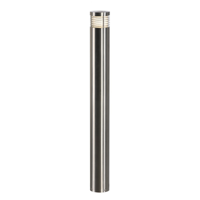 Borne Extérieure Vap Slim 90 Inox Brossé E27 20w Max Ip44 Inox 304 - Slv - 230069