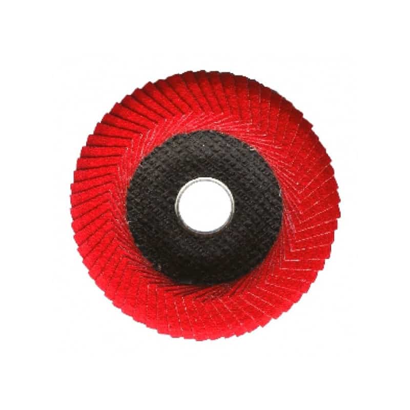 Disque A Lamelles Plat D125 Gr40 Cera Bord Arrondi