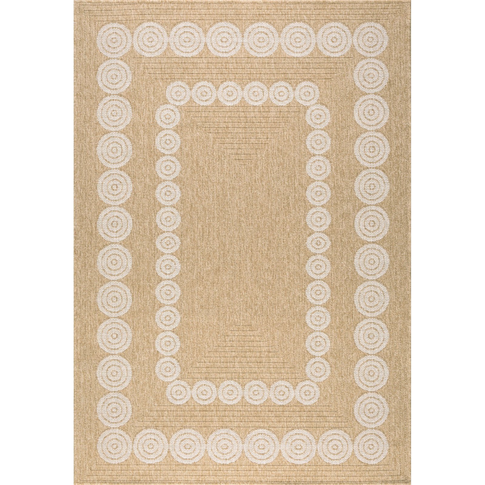 Tapis Tissé Extérieur Intérieur Nature Jute - 80 X 150 Cm