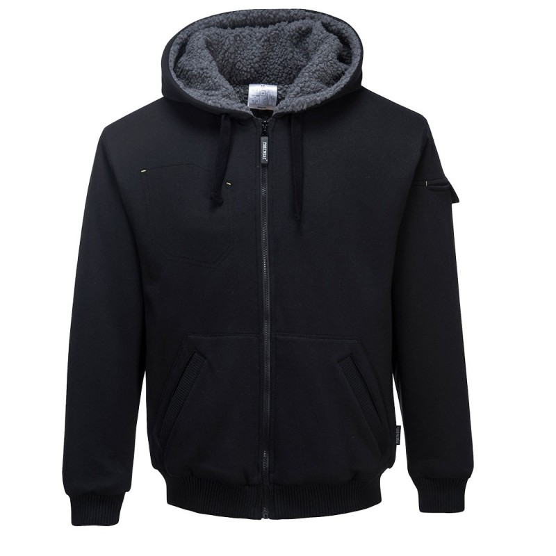 Blouson À Capuche Pewter Portwest Noir Xxl