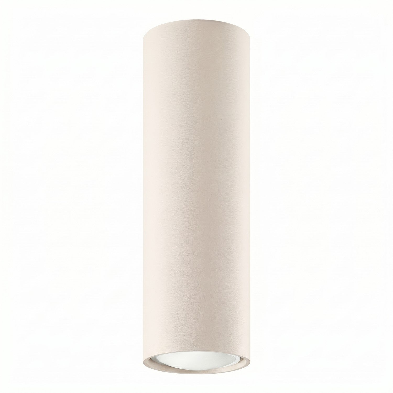 Spot De Plafond Tube Minimaliste Beige 20 Cm 1xgu10 10w Lagos