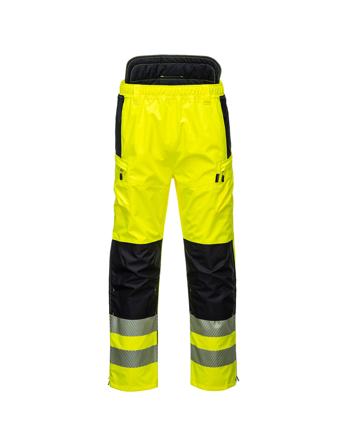 Pantalon Extrême Haute Visibilité Pw3 Couleur: Jaune/noir Taille S - Portwest