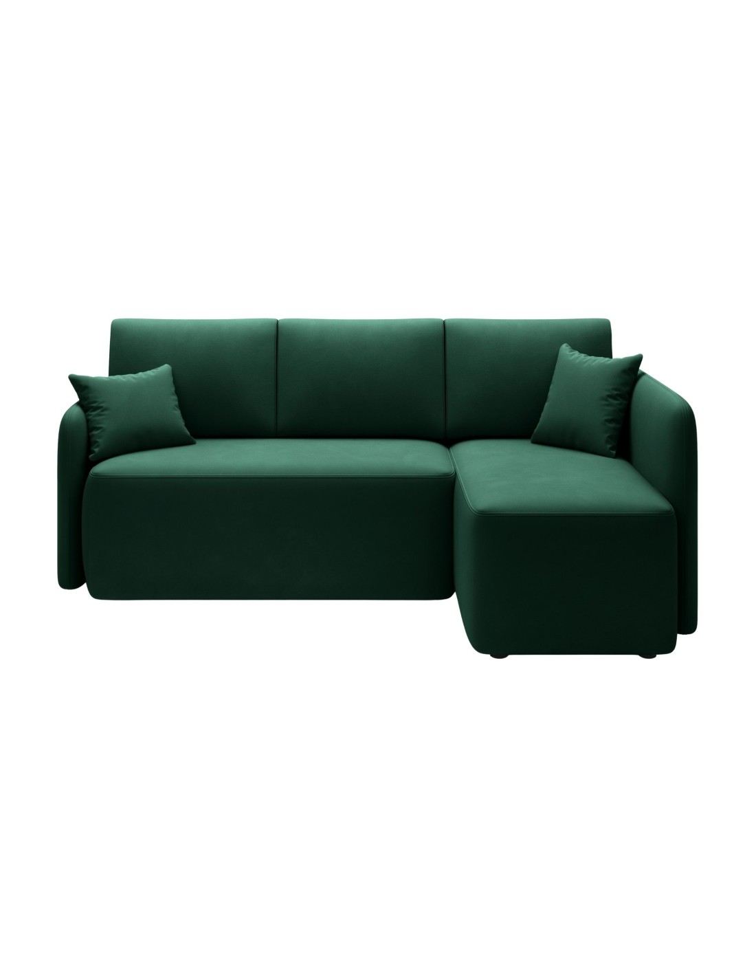 Canapé D'Angle Collection Hedson Coloris Vert Émeraude