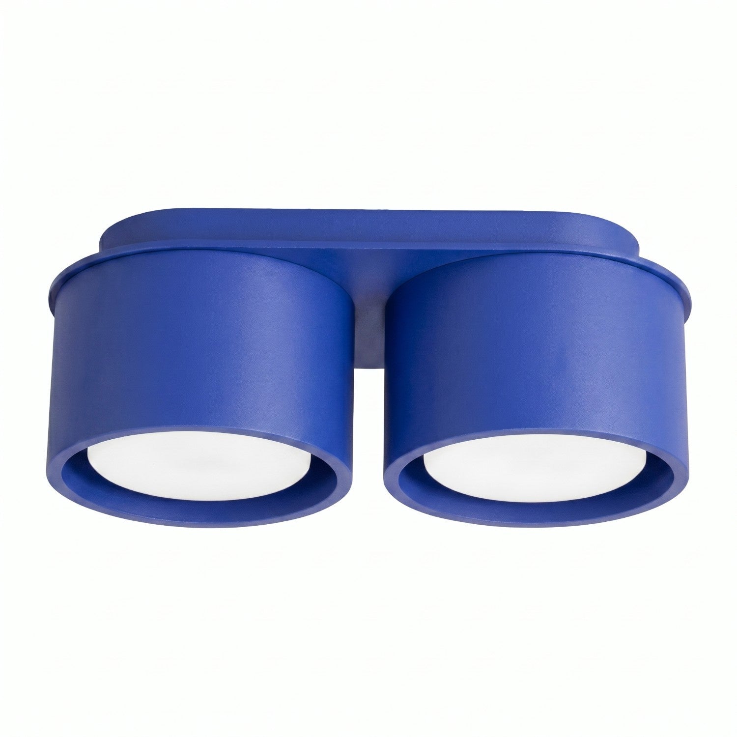 Spot De Plafond Minimaliste Double 2xgx53 10w Bleu Outremer Modo Sollux Lighting