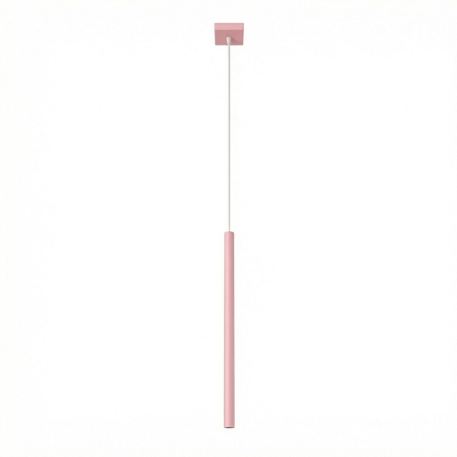 Suspension Moderne Tube Fin Rose 1xg9 8w Pastelo Sollux Lighting