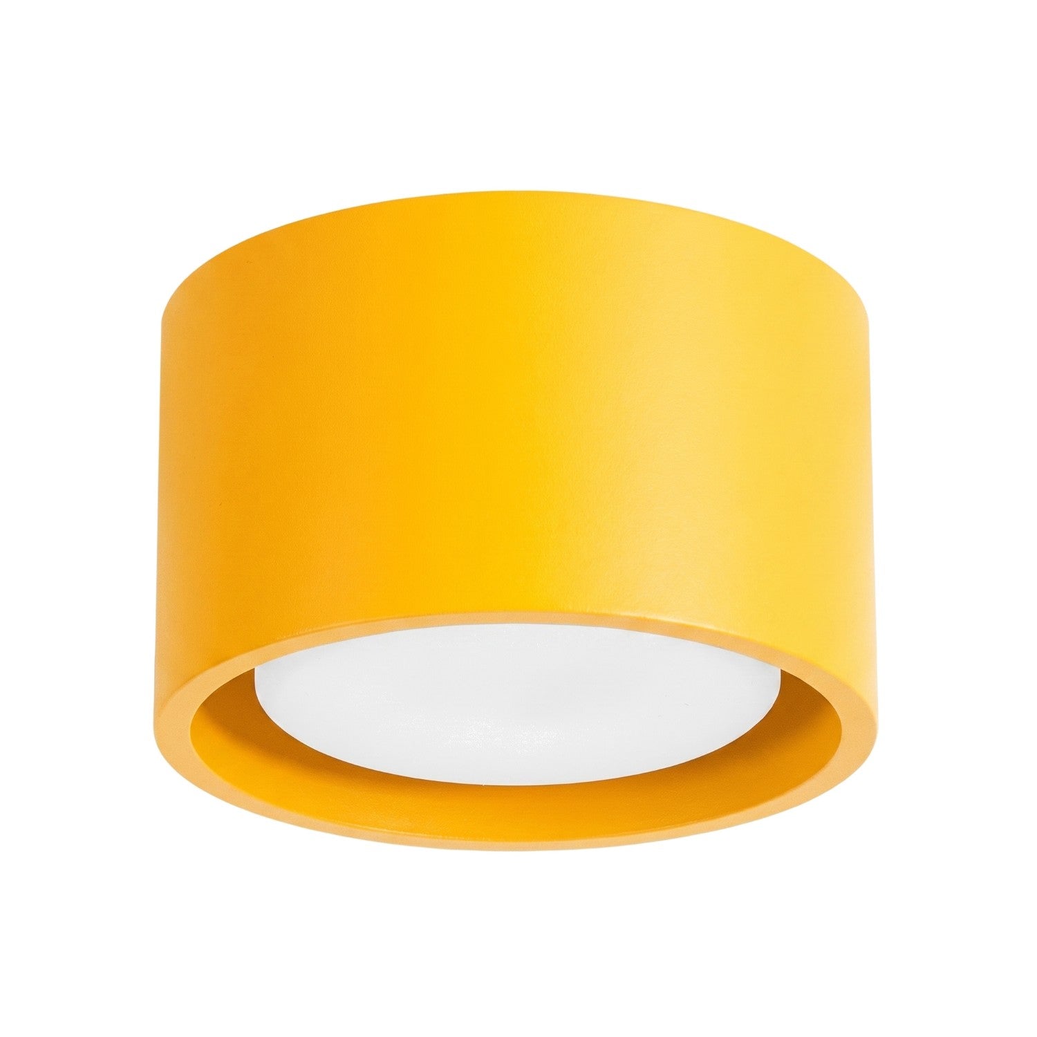 Plafonnier Rond Jaune 1xgx53 10w Modo Sollux Lighting