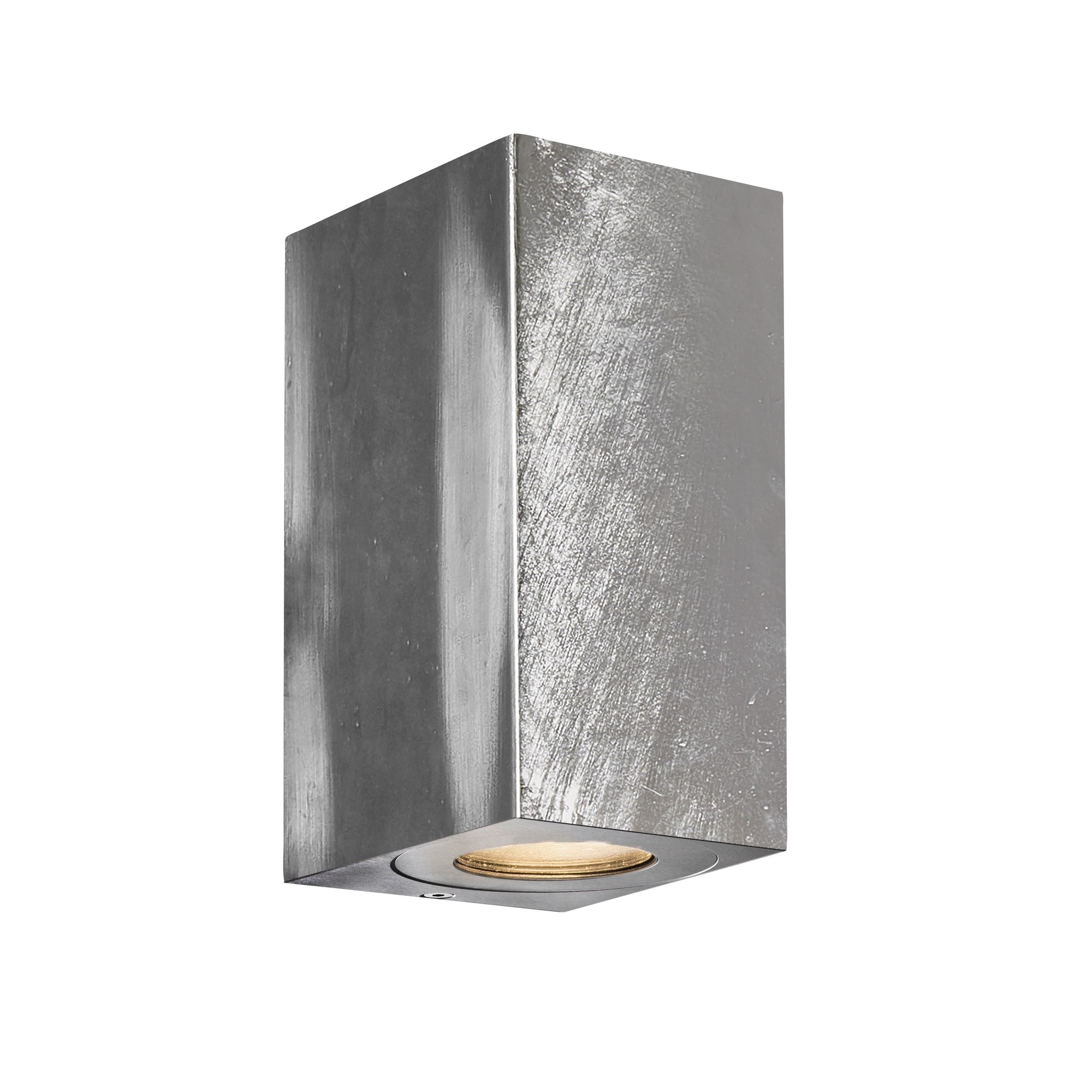 Applique Murale Canto Maxi Kubi 2 Acier Galvanisé Acier Galvanisé, H.17.2 - Ip44 - Gu10 / Nordlux Extérieur