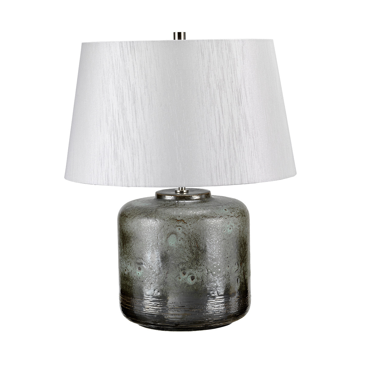 Elstead - Columbus - 1 Lampe De Table Lumineuse Verdigris, E27