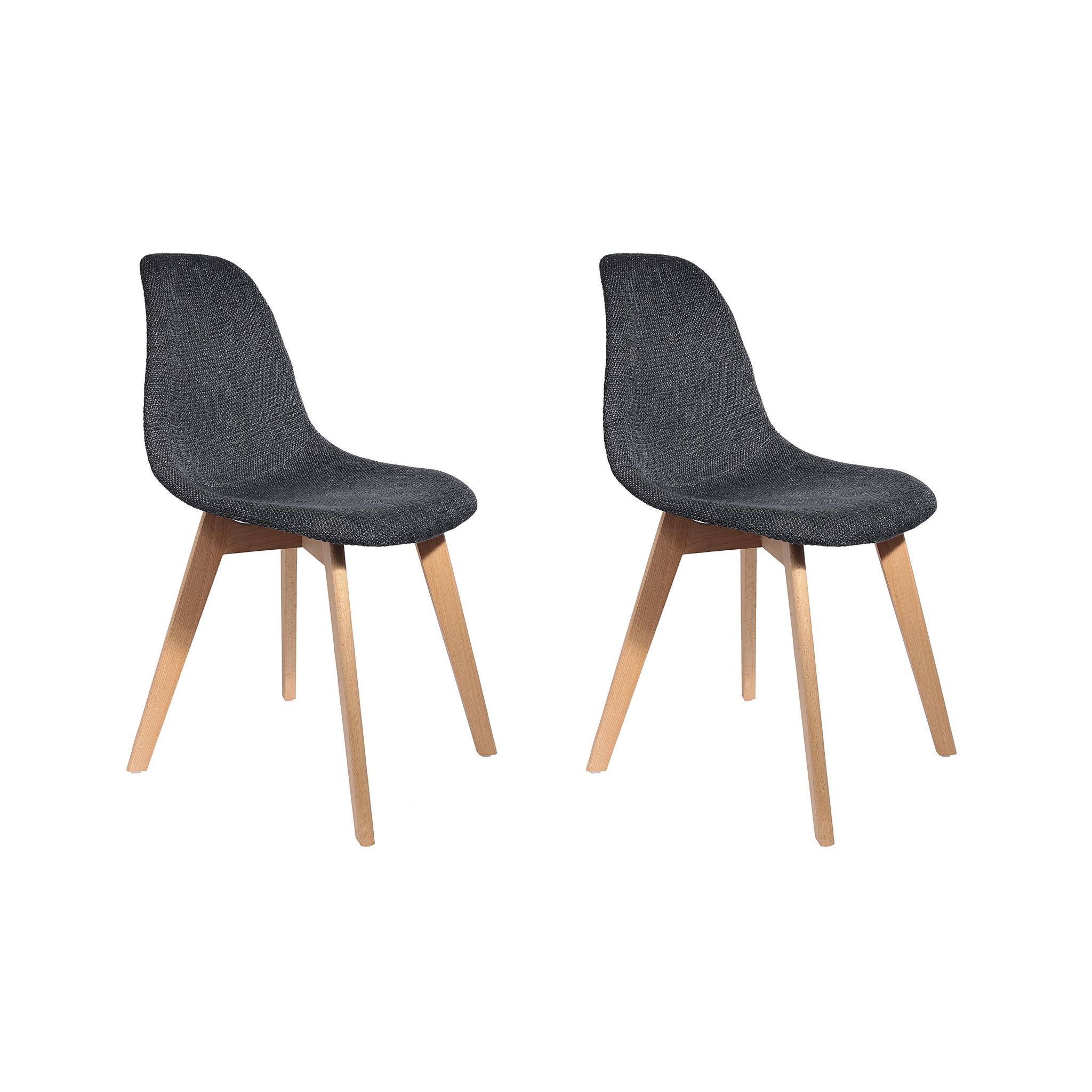 Chaise Design Assise En Grosse Maille Noir 85 Cm