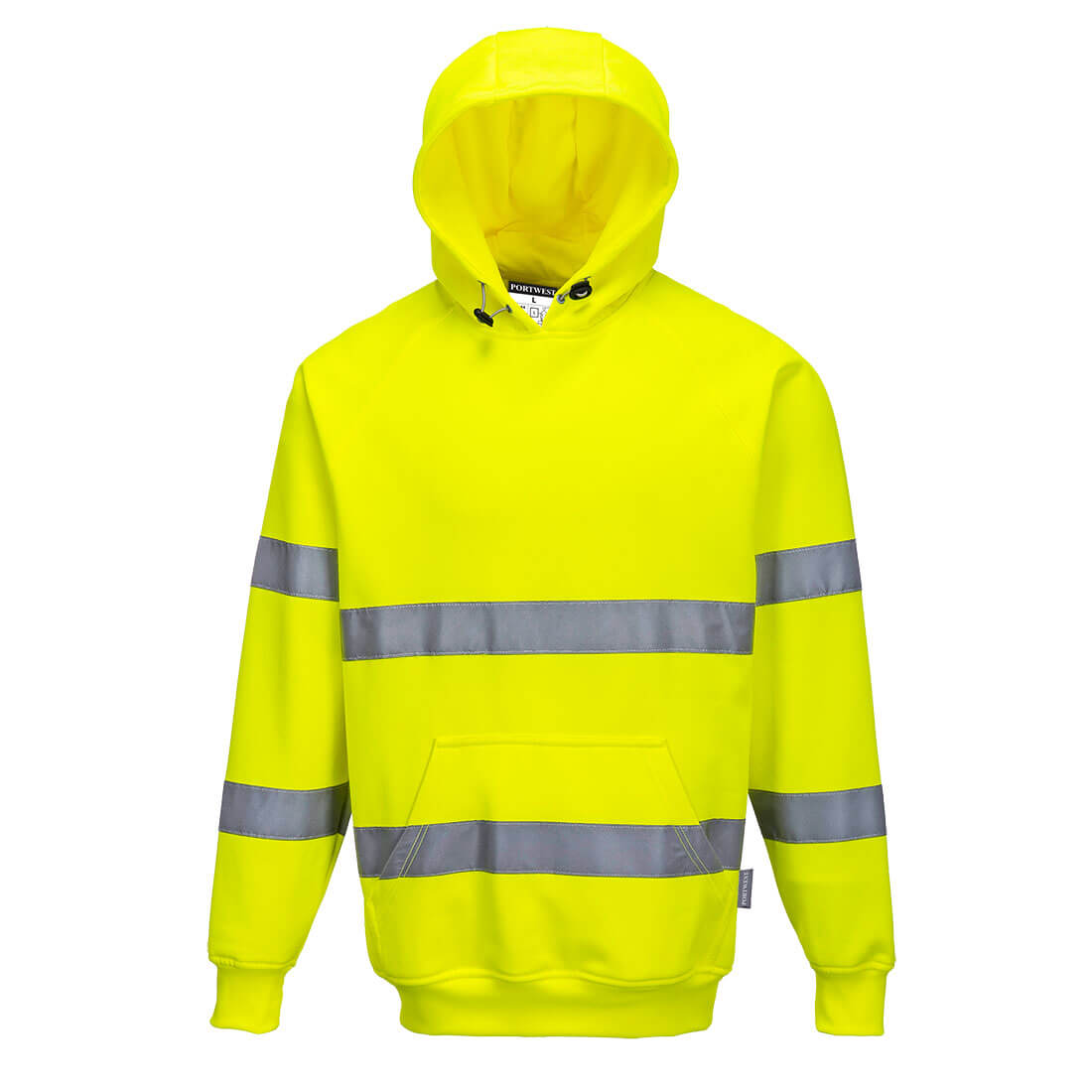 Sweat Shirt À Capuche Haute Visibilité Portwest Jaune Fluo 3xl