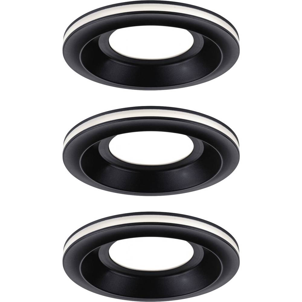 Paulmann 92252 Sormus Luminaire À Led Encastrable Led 4.8 W Noir