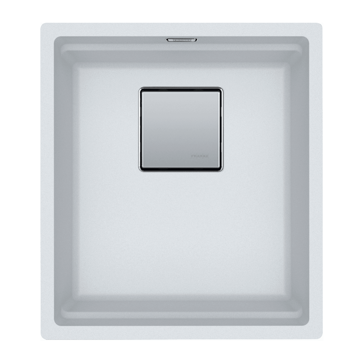 Franke - Evier Kubus 2.0 Fragranit+ Kng110-37 - Blanc Artic (moucheté) - Vidage: Automatique