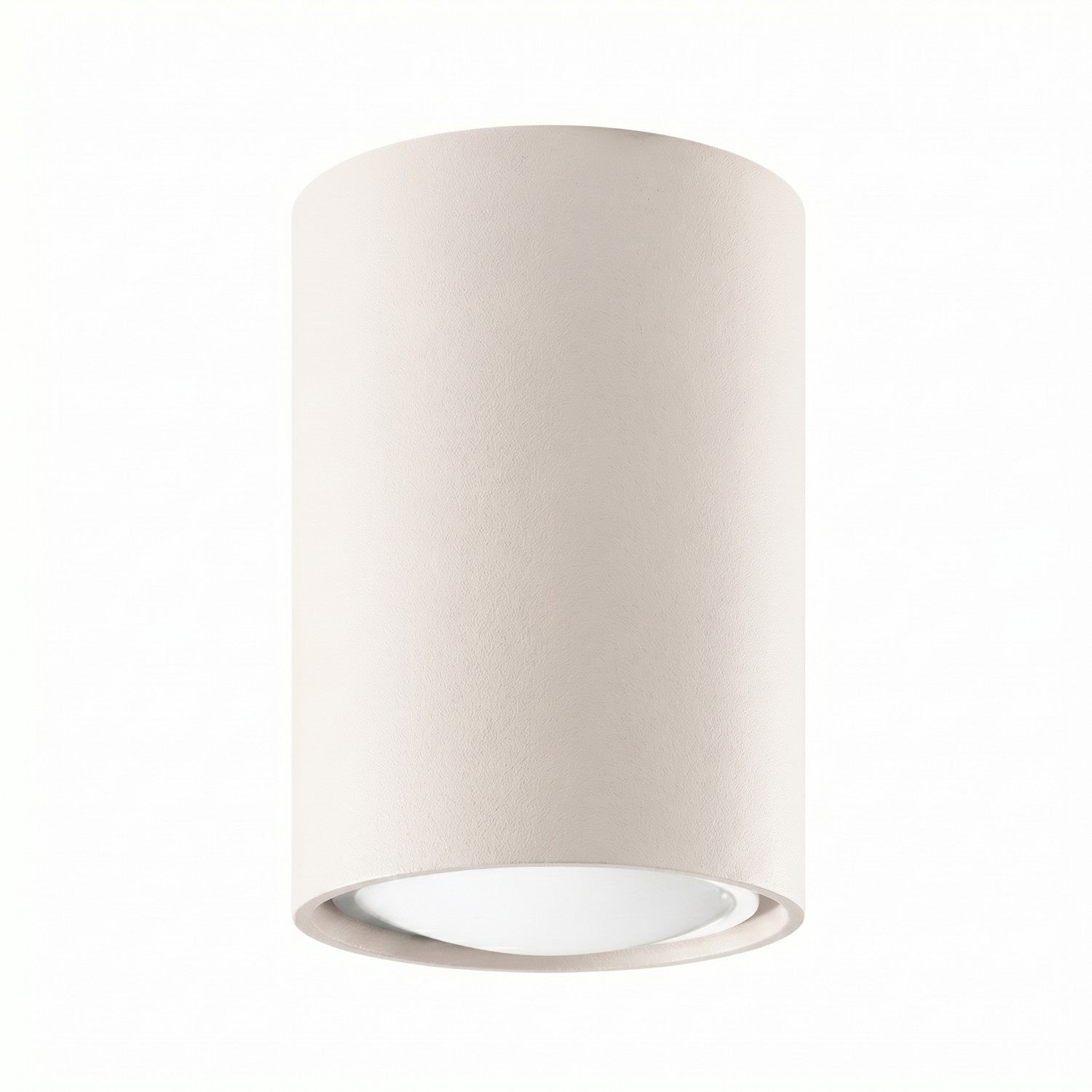 Spot De Plafond Tubulaire Minimaliste Beige 10 Cm 1xgu10 10 W Lagos Sollux Lighting
