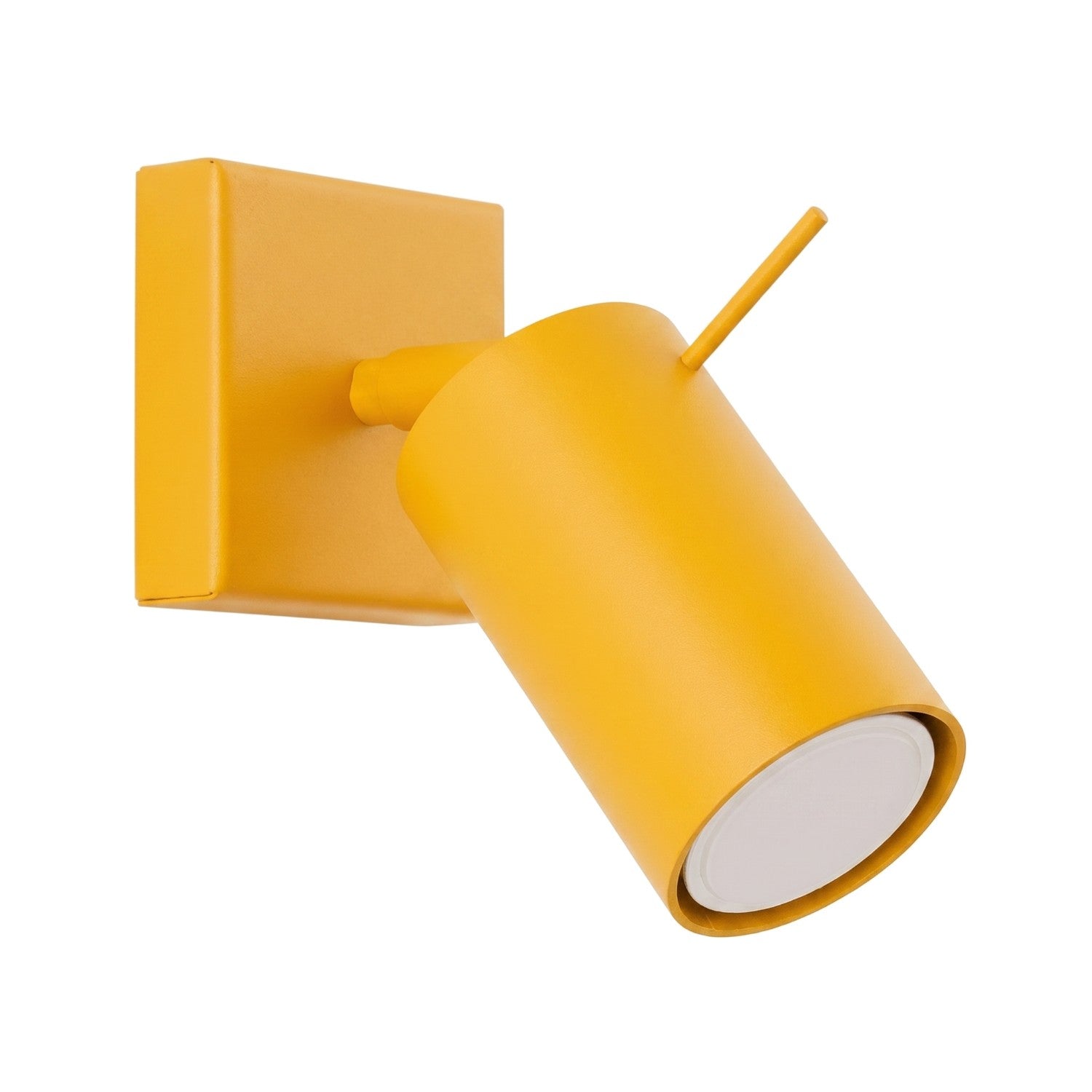 Applique Murale Orientable Moderne Jaune 1xgu10 10w Ring Sollux Lighting