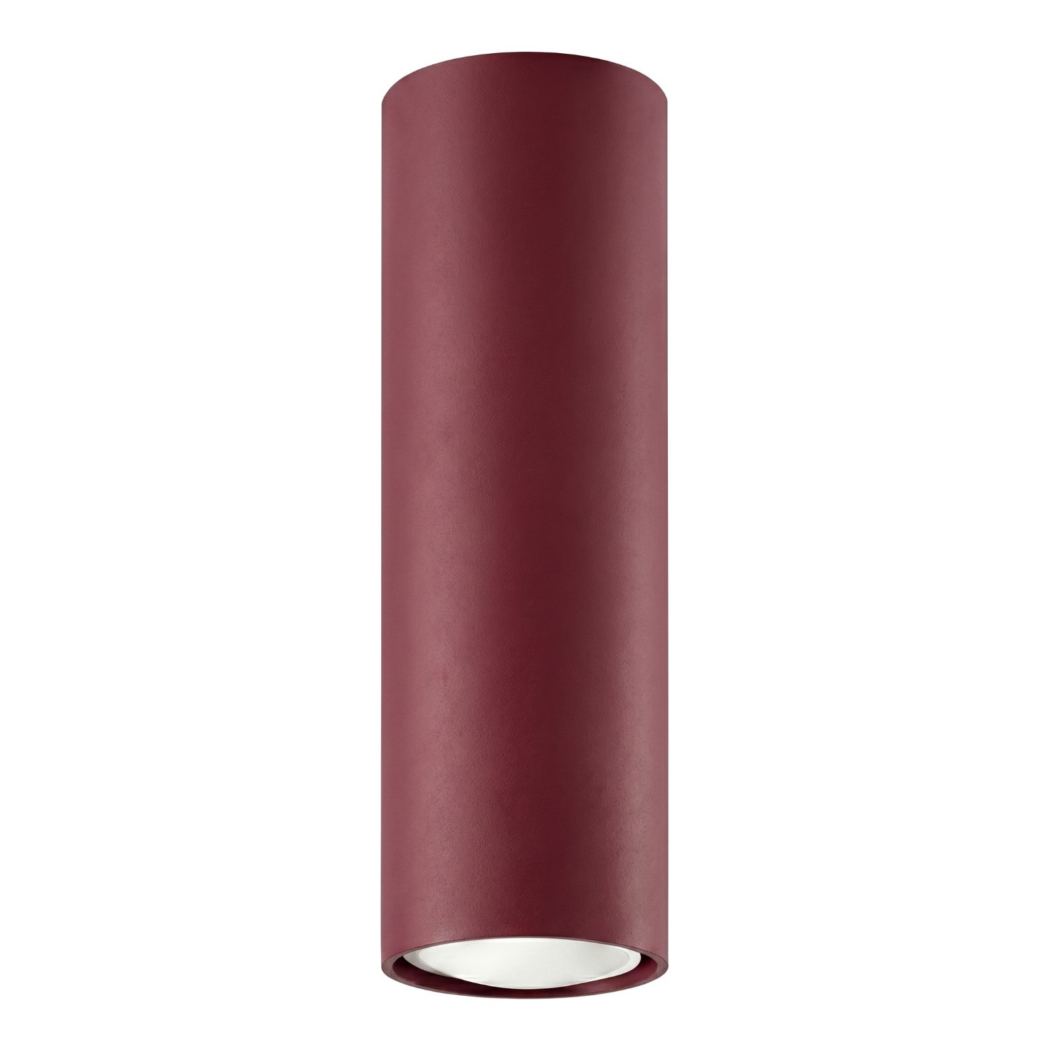 Plafonniers Lagos Acier Bourgogne 1xgu10 6cm Sollux