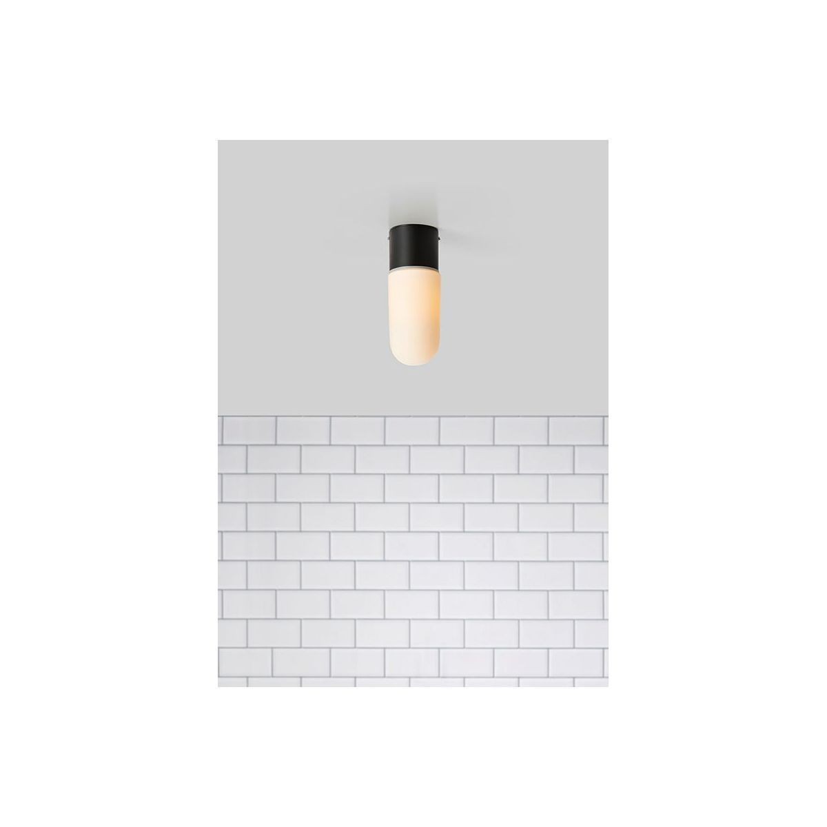Markslojd - Zen - Plafonnier De Salle De Bain À 1 Lumière Noir Ip44, E27