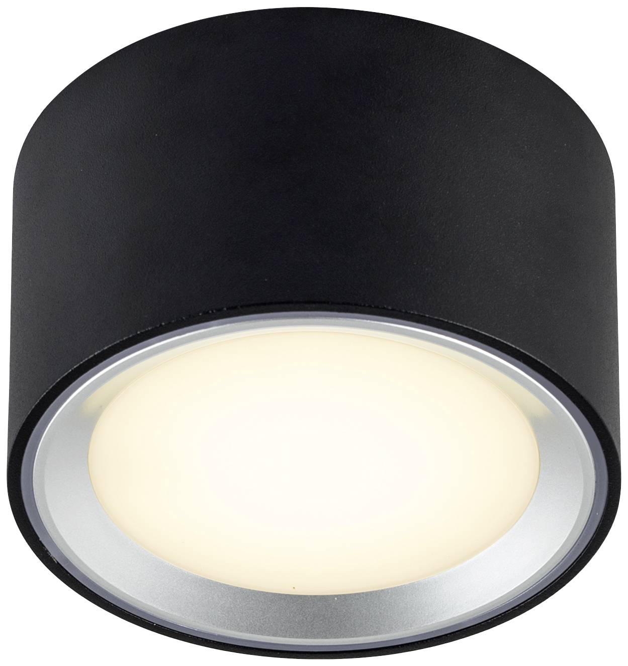 Nordlux - Surface Spot Fallon Métal Noir/acier, H.6 - Ip20 - Led Module / Intérieur