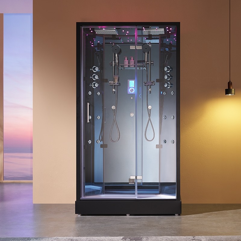 Cabine Douche Hammam Xdual 120 Blue Archipel® - 120x80 Cm