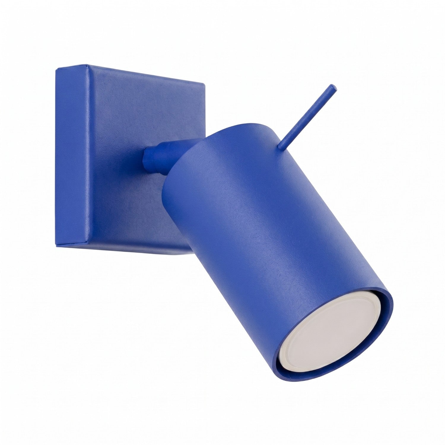 Applique Murale Orientable Moderne Bleu Outremer 1xgu10 10w Ring Sollux Lighting