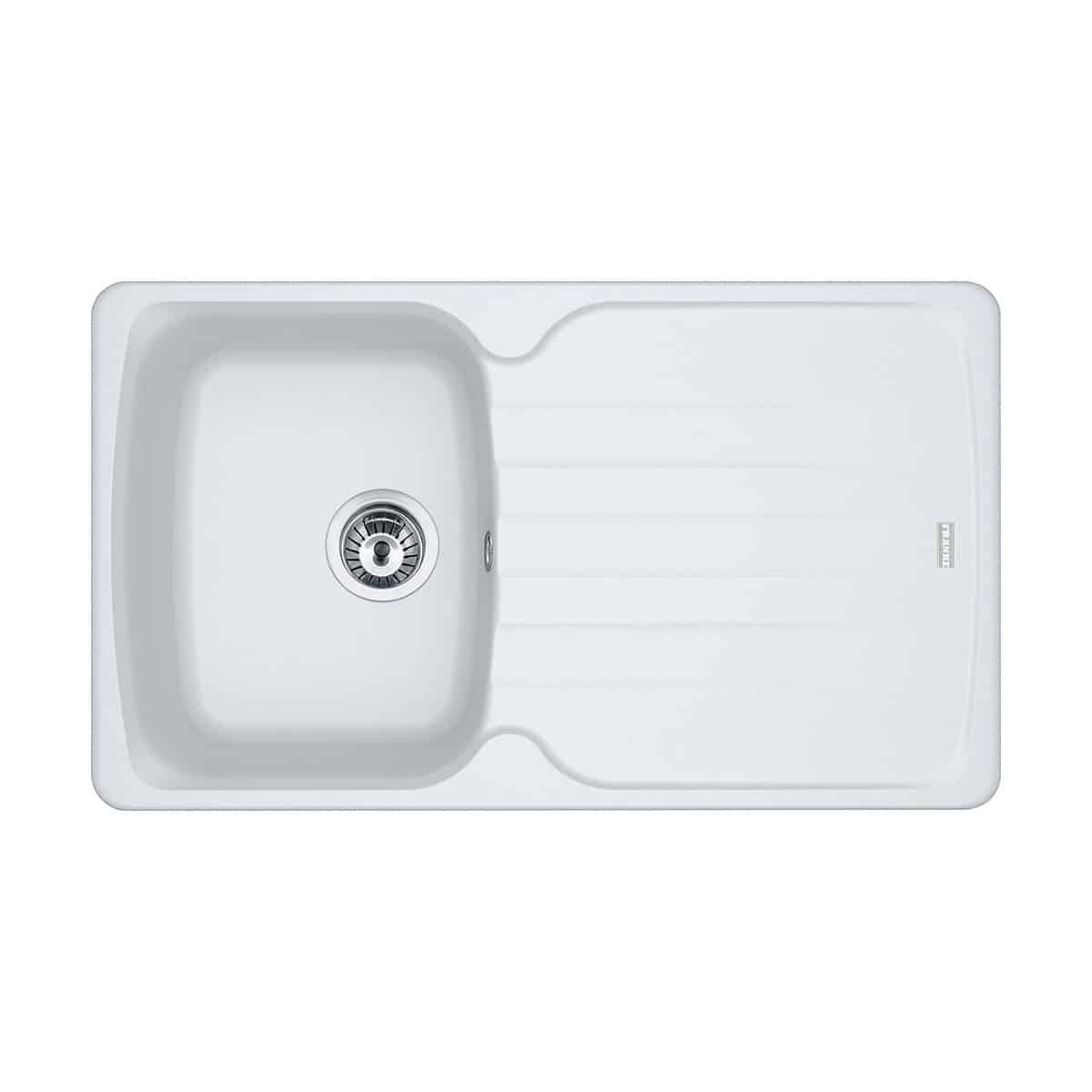 Evier Franke Antea Fragranite Azg611-86 - Blanc Artic (moucheté)