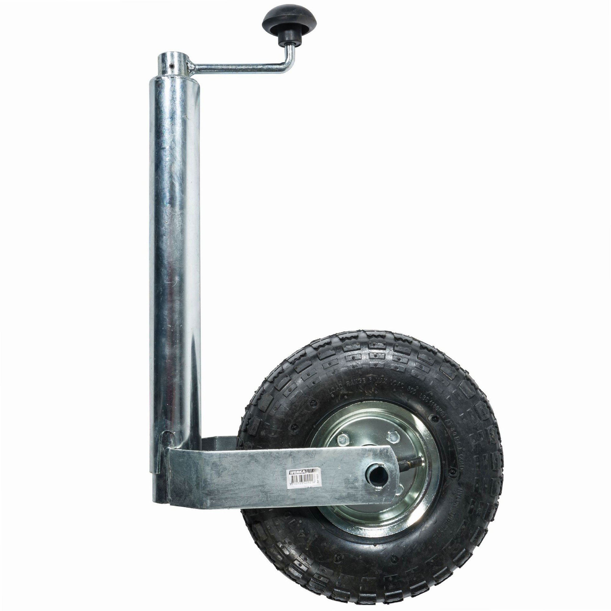Roue Jockey Gonflable Ø260mm Support Ø48mm Werka Pro
