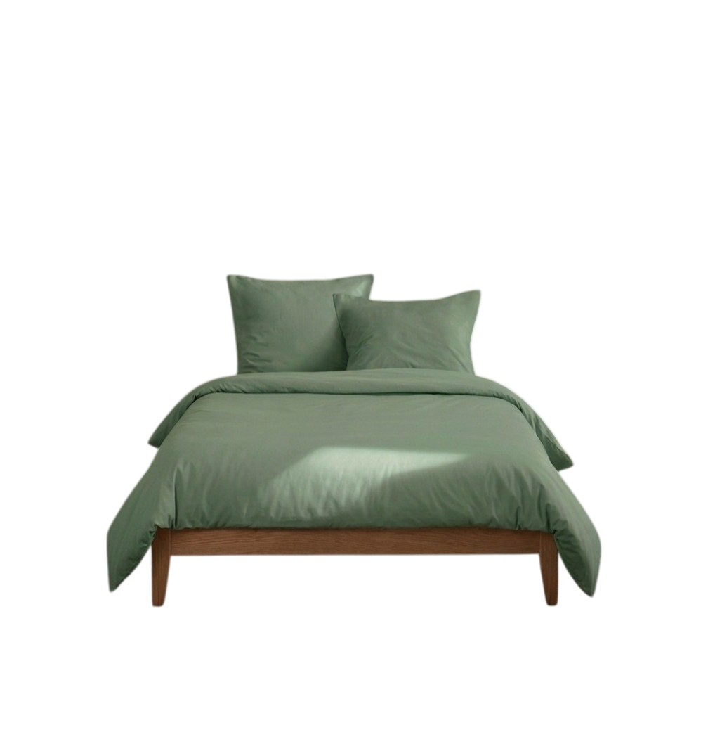Parure De Lit 260 X 240 Cm Cocon Vert