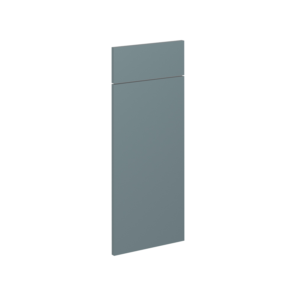Façade De Cuisine R-line, Bleu-gris, 29.6x70.8cm Façade De Meuble Pour Meuble Bas À Tiroirs, Vicco