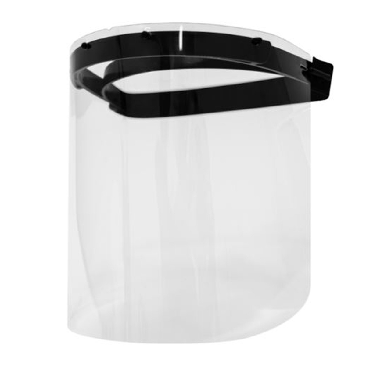 Vito - Casque De Protection Avec Visière 36x23 Cm Polycarbonate Anti Reflet Et Anti Buée Serre Tête Ajustable