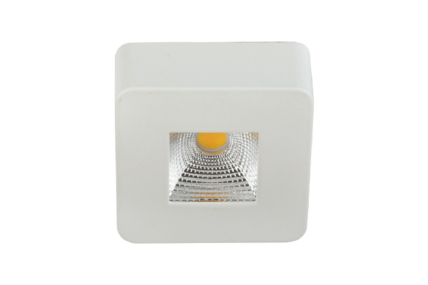Spot Led Saillie Carré Eva-6 5w 6500k Blanc