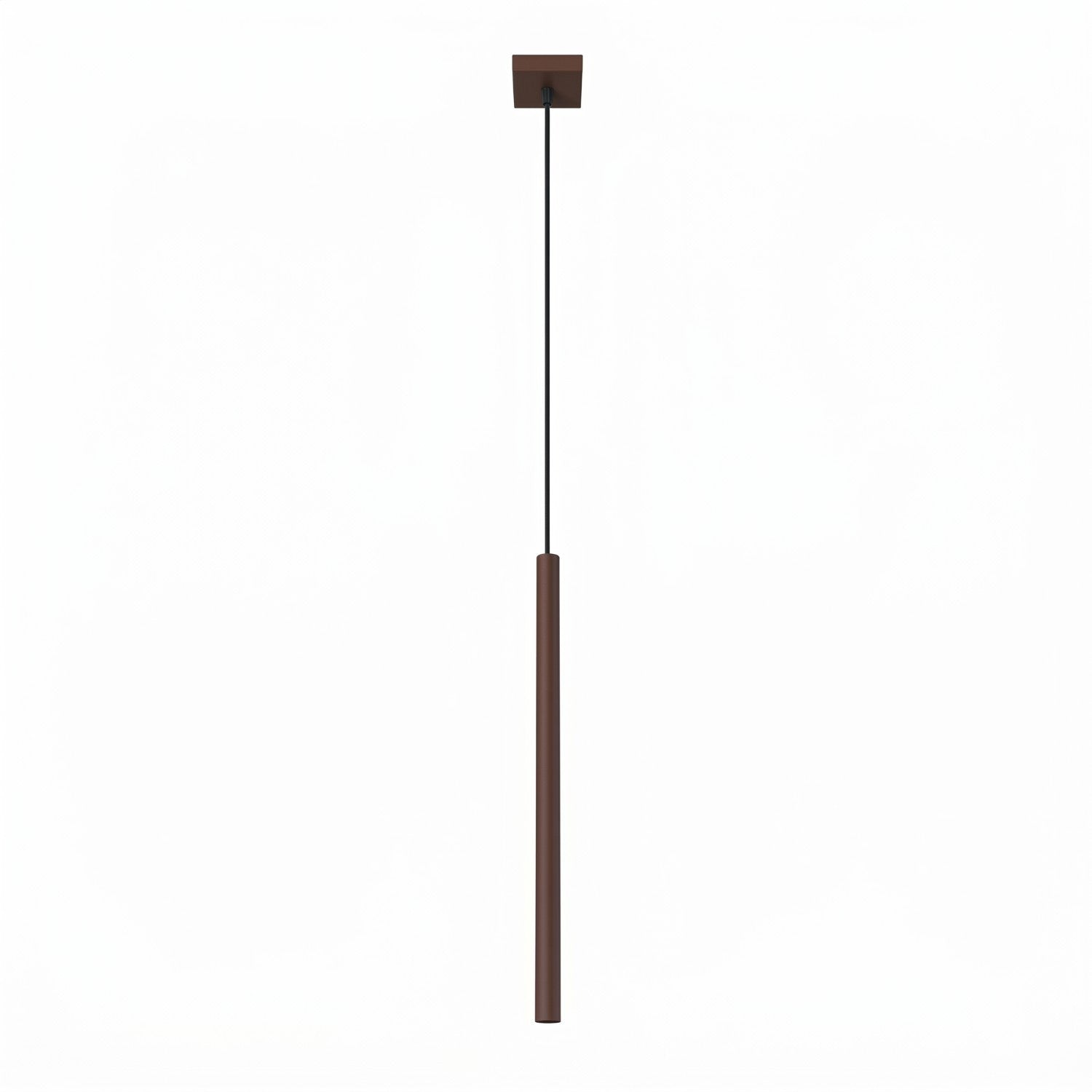 Lustre Suspendu Moderne Tube Brun Pastelo 1xg9 8w Sollux Lighting