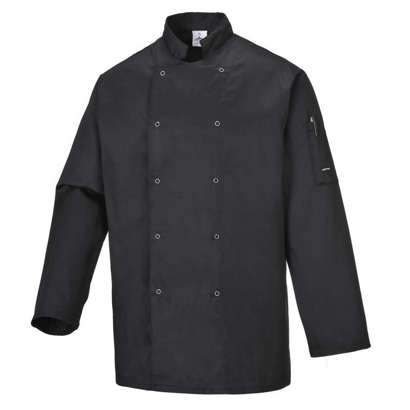 Veste De Cuisine Portwest Suffolk Noir M