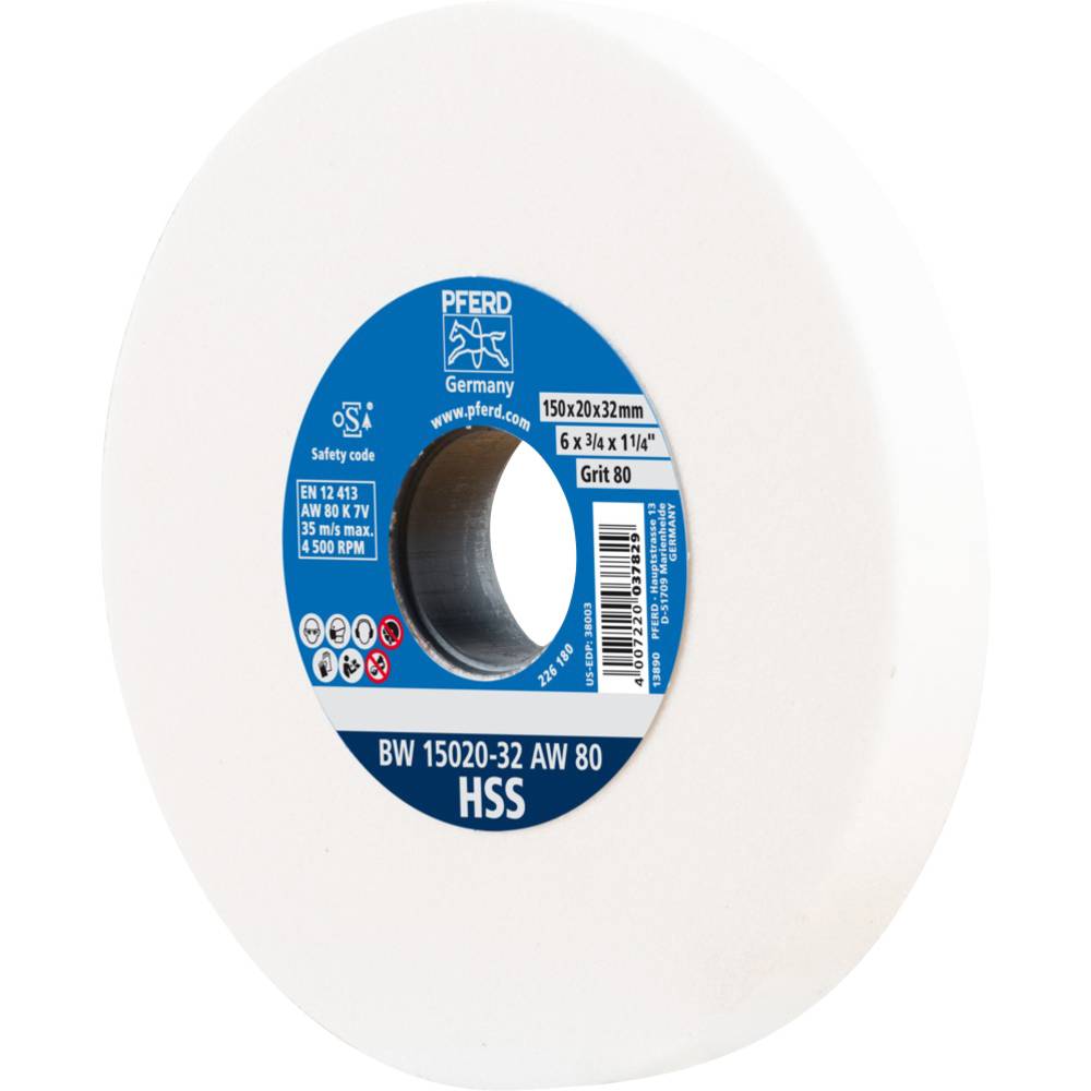 Pferd - Tools 39009699 Meule Pour Touret Diamètre 150 Mm Ø De Perçage 32 Mm Acier 1 Pc(s)