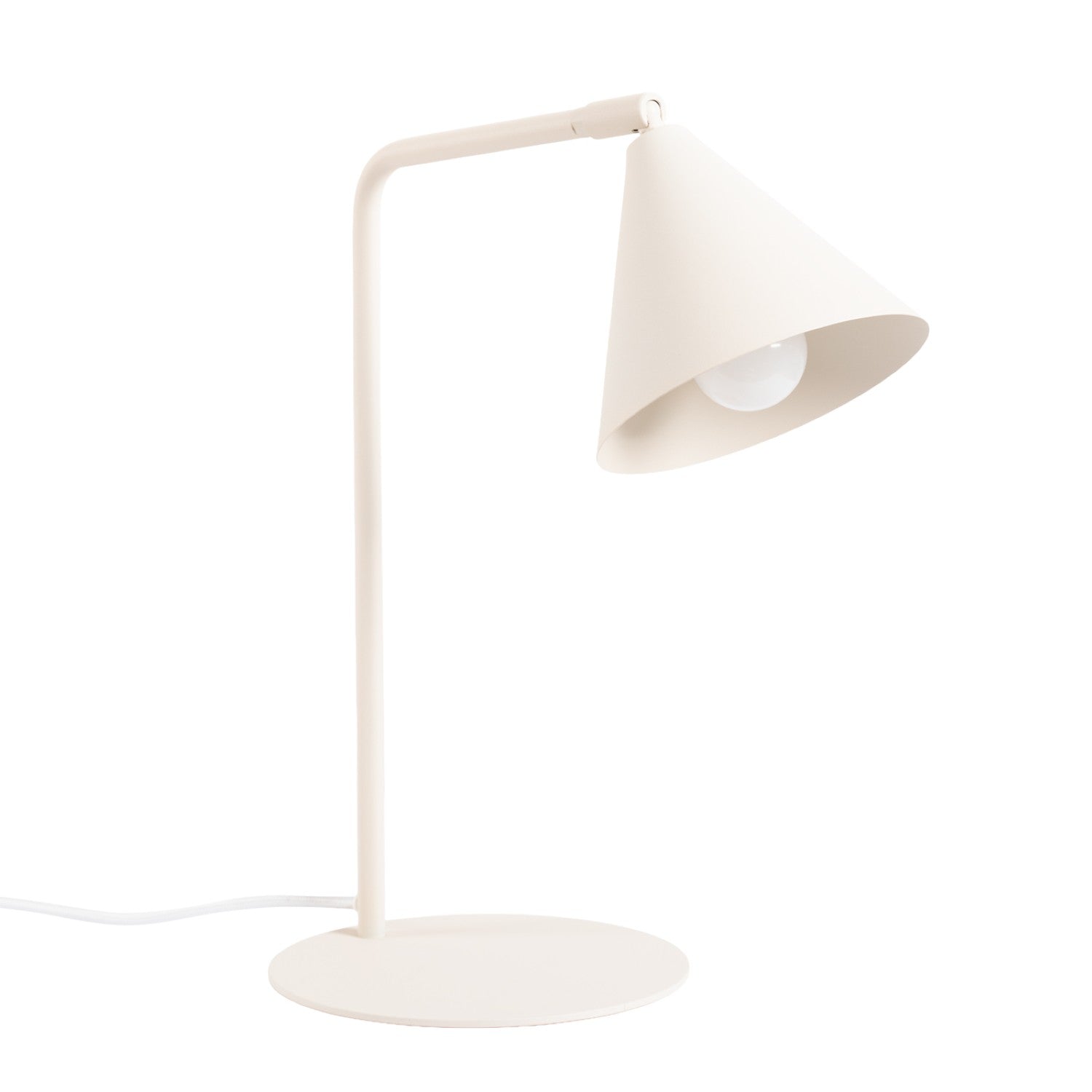 Lampes De Bureau Nox Acier Beige 1xe14 18cm Sollux
