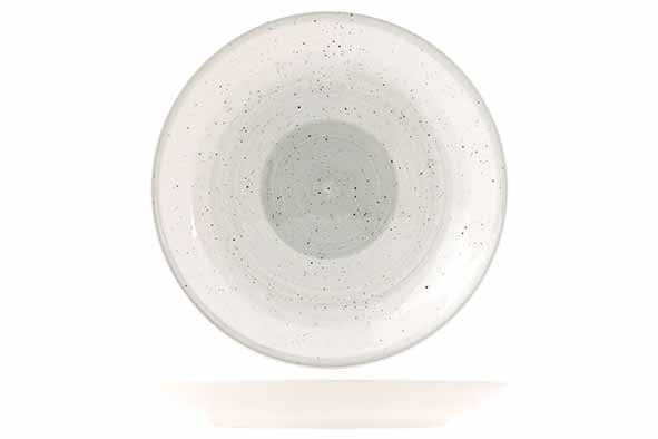6 X Assiettes Plates Mira Vert - 21cm - Grès - Cosy&trendy