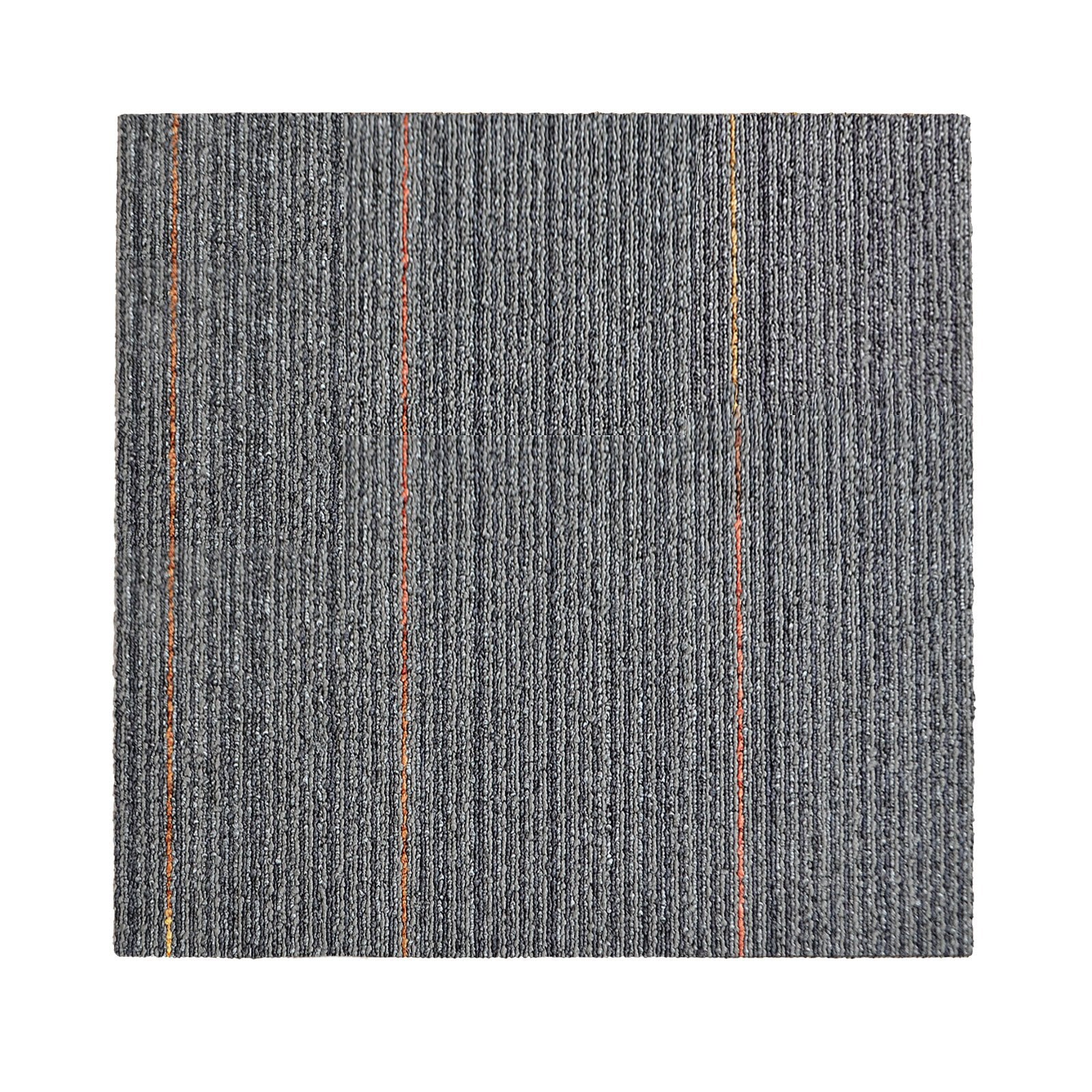 Karat - Dalles De Moquette Antistatiques Et Absorbant Les Sons Berlin Gris 50 X 50 Cm