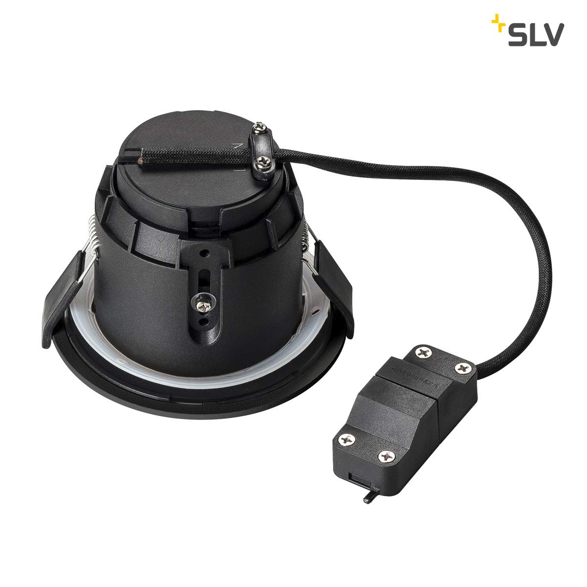 Slv - Encastrés Plafond/mur 230v Ext. Varu Encastré Noir Gu10 55w Max. Ip65 1001930