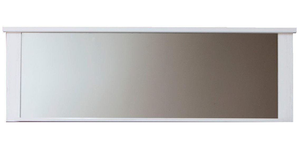 Georgia - Miroir Mural Avec Tablette Mélaminé. L/h/p 197 / 63 / 18