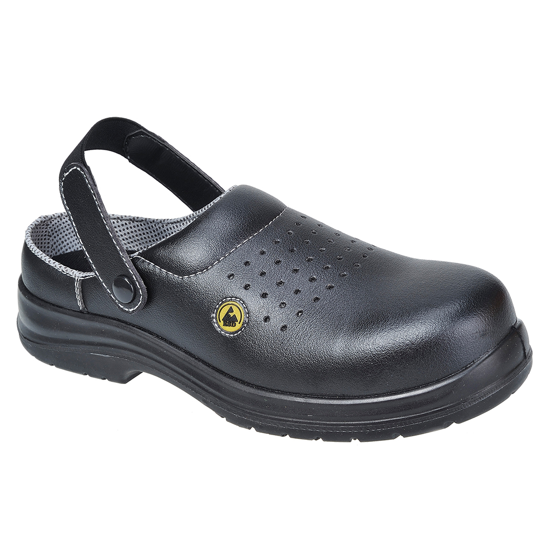 Sabot De Sécurité Ventilé Composite Esd Sb Ae Couleur: Noir Taille 37 - Portwest
