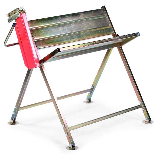Fuxtec - Chevalet De Sciage Tronçonneuse - Fx-sh1.0 Acier Galvanisé, Avec Porte-scie, Pour Couper Le Bois